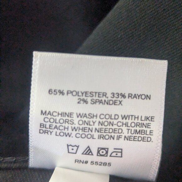 Express Mid Rise Black Bootcut Jeans Size 8 Long - Picture 8 of 10